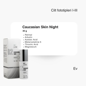 MeLine Caucasian Skin Night 30 gr
