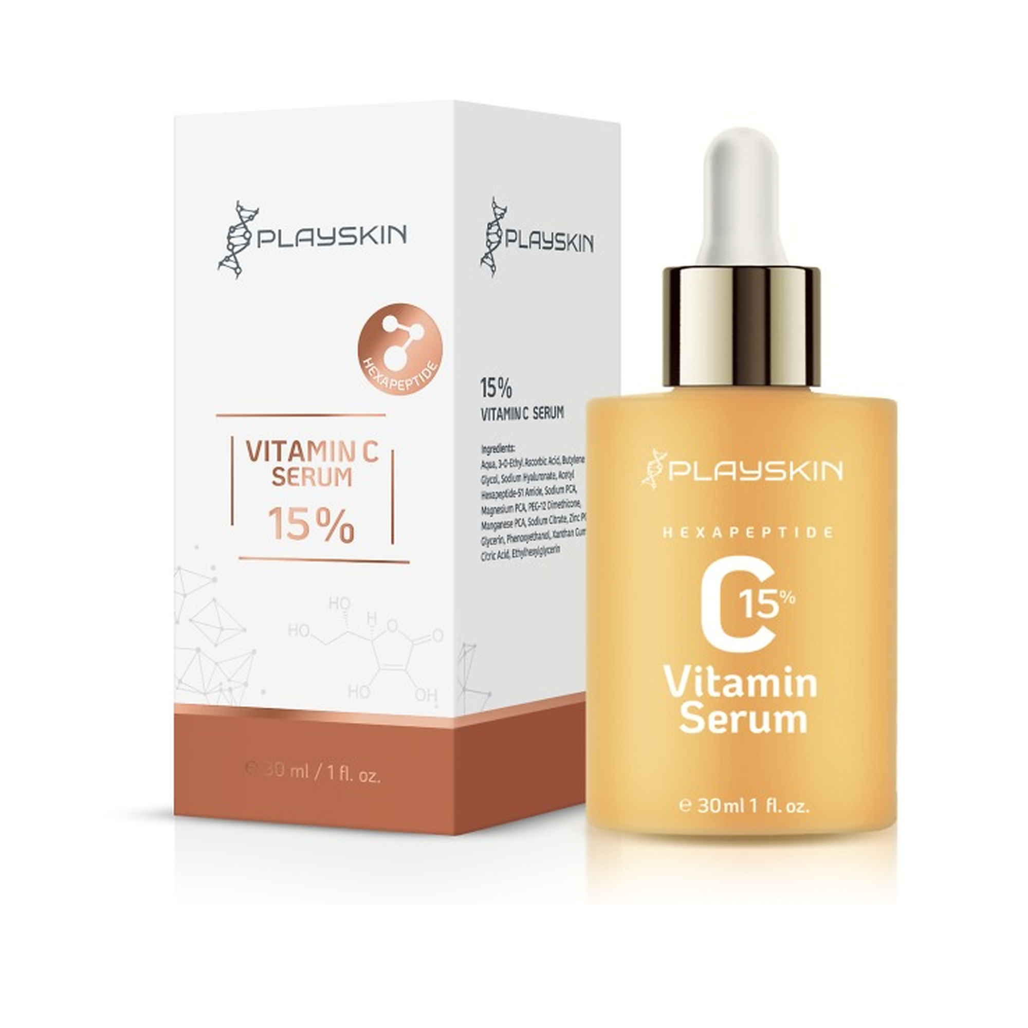 Playskin Vitamin C Hexapeptide Serum