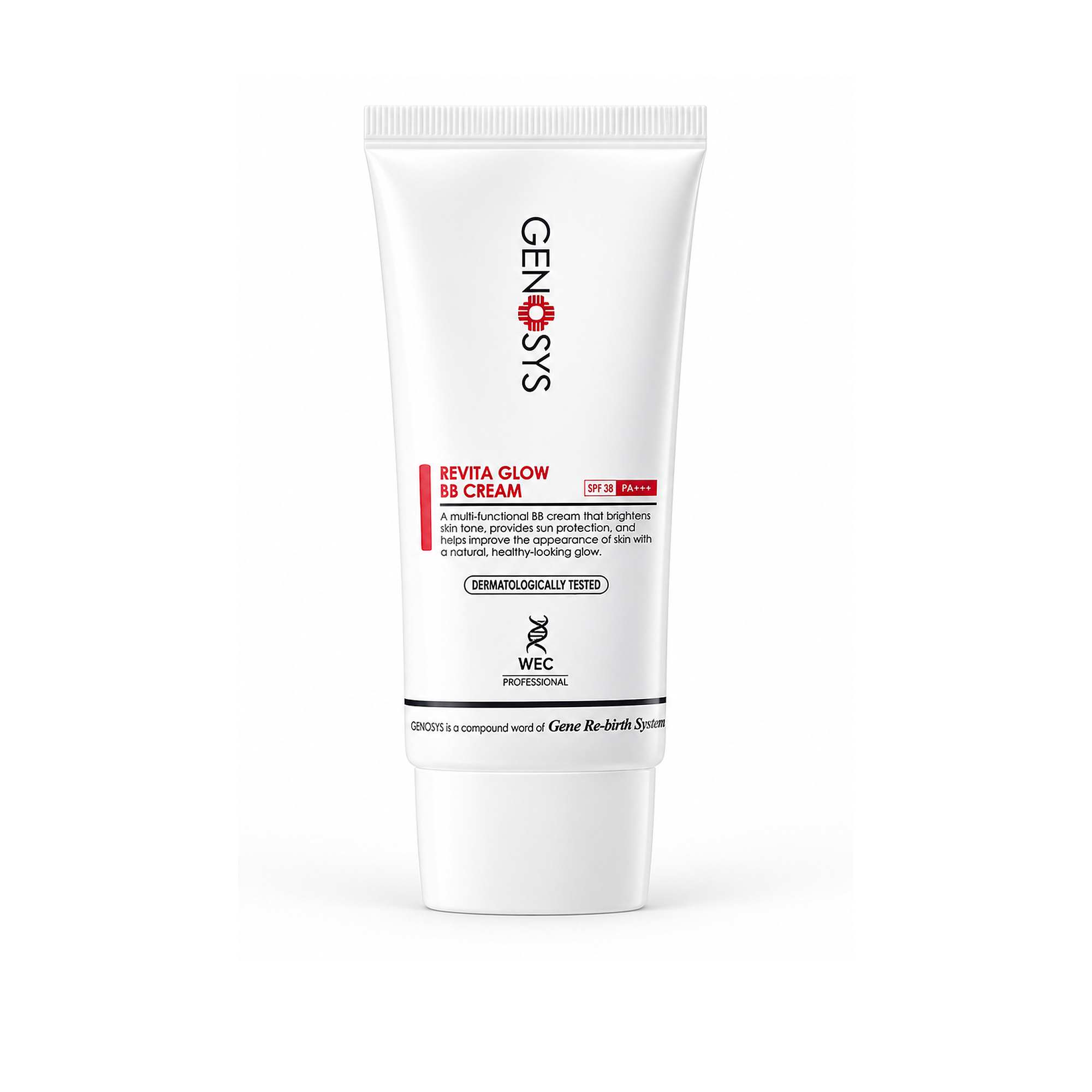 GENOSYS Revita Glow BB Cream, SPF 38 PA+++ 50 g, Natural